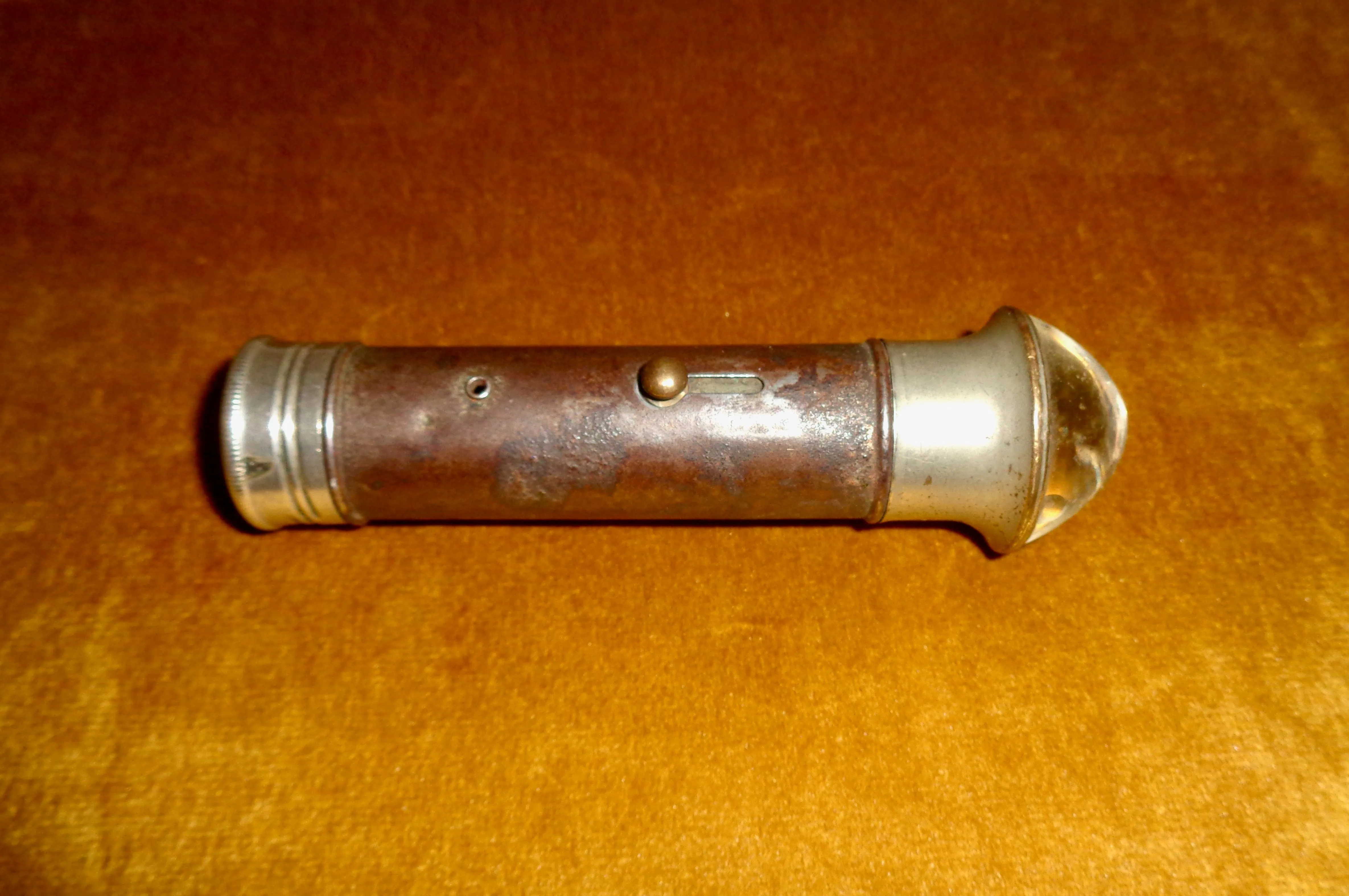 Antique GEC Bullseye Bulb Pocket Torch