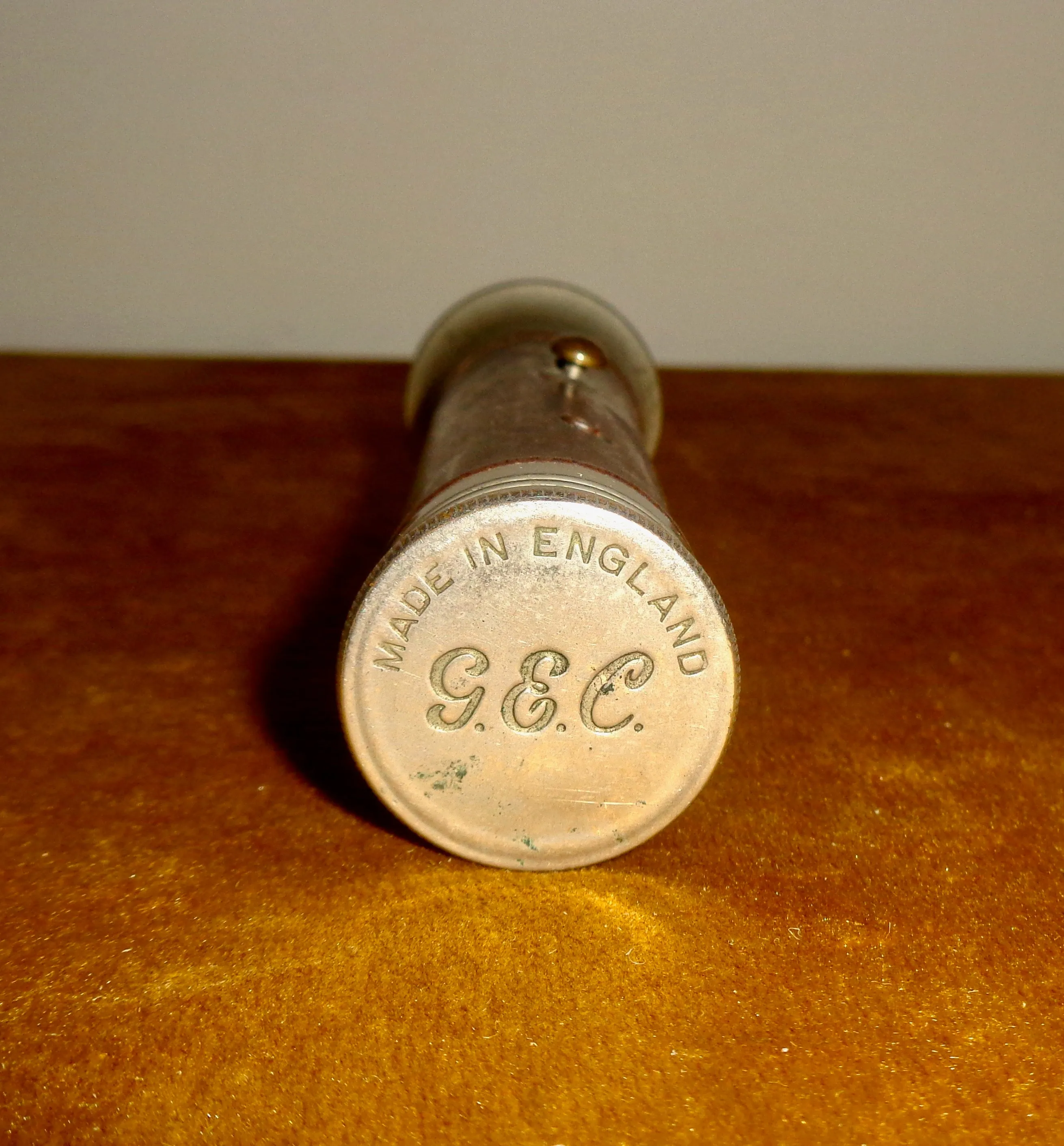 Antique GEC Bullseye Bulb Pocket Torch