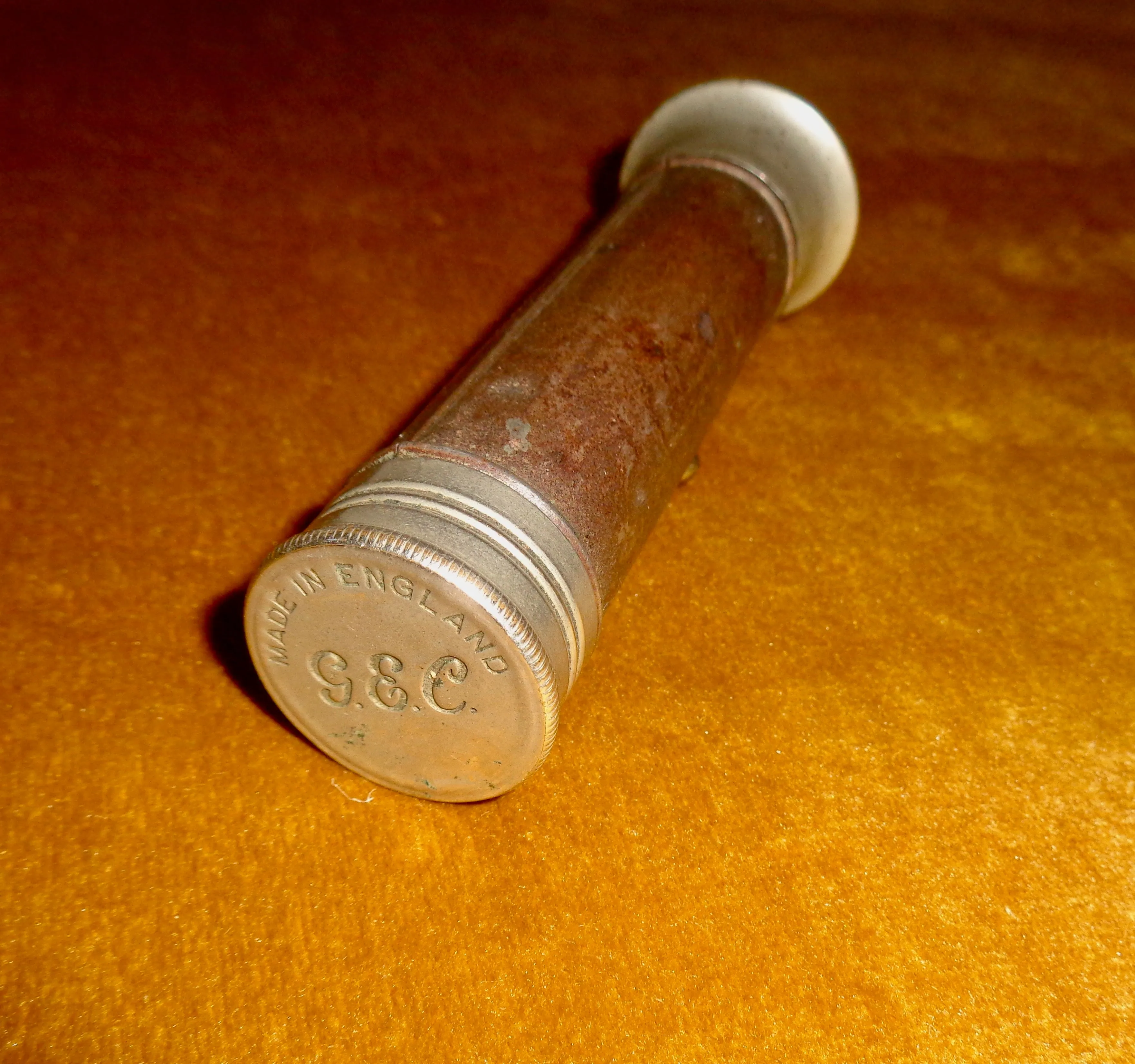 Antique GEC Bullseye Bulb Pocket Torch
