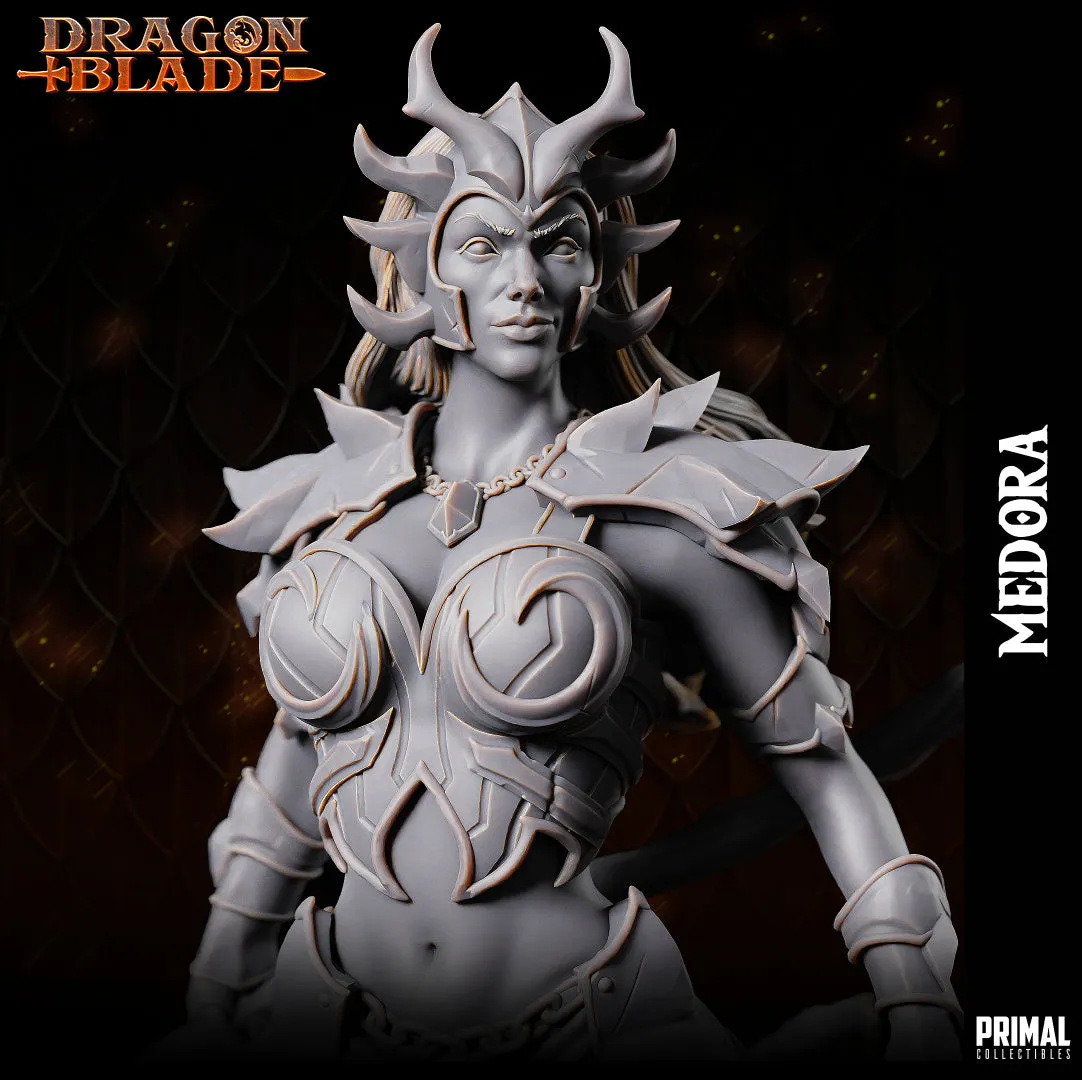DNDDGL - Takhisis Dark Dragon Queen Medora Dragonlance mini