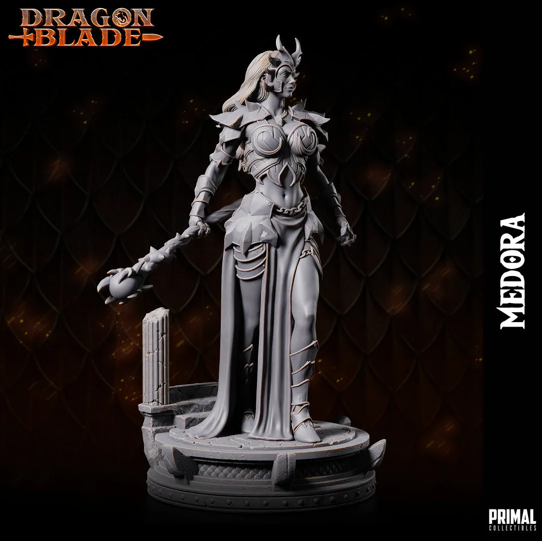 DNDDGL - Takhisis Dark Dragon Queen Medora Dragonlance mini