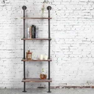 Industrial Pipe Shelves