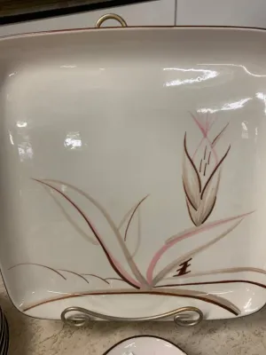 Ivory W by Worth Platter