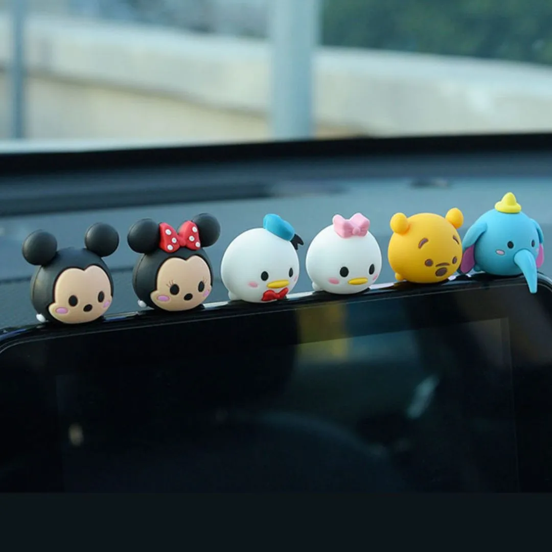 Mickey and Friends Figurines | Car Decor Cartoon Set