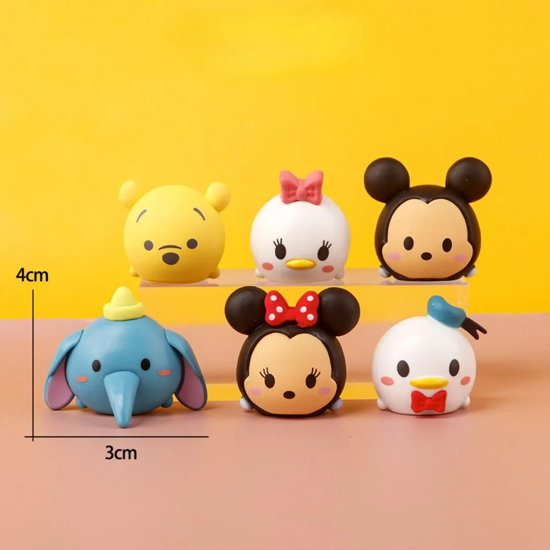 Mickey and Friends Figurines | Car Decor Cartoon Set