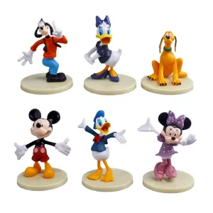 Mickey and Friends Figurines | Car Decor Cartoon Set