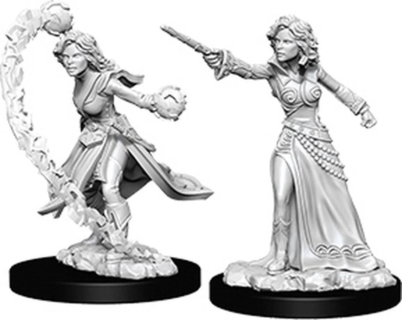 Pathfinder: Deep Cuts Miniatures - Human Wizard (Female)