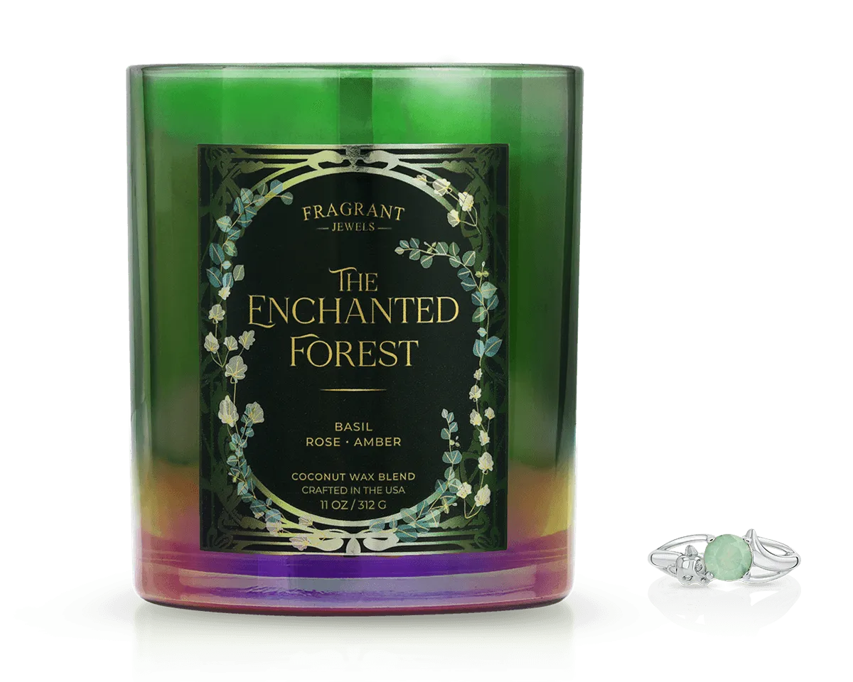 The Enchanted Forest - Jewel Candle