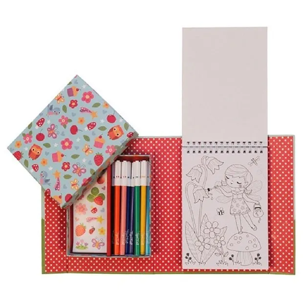 Tiger Tribe Colouring Set - Mystical Forest