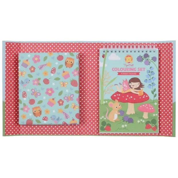 Tiger Tribe Colouring Set - Mystical Forest