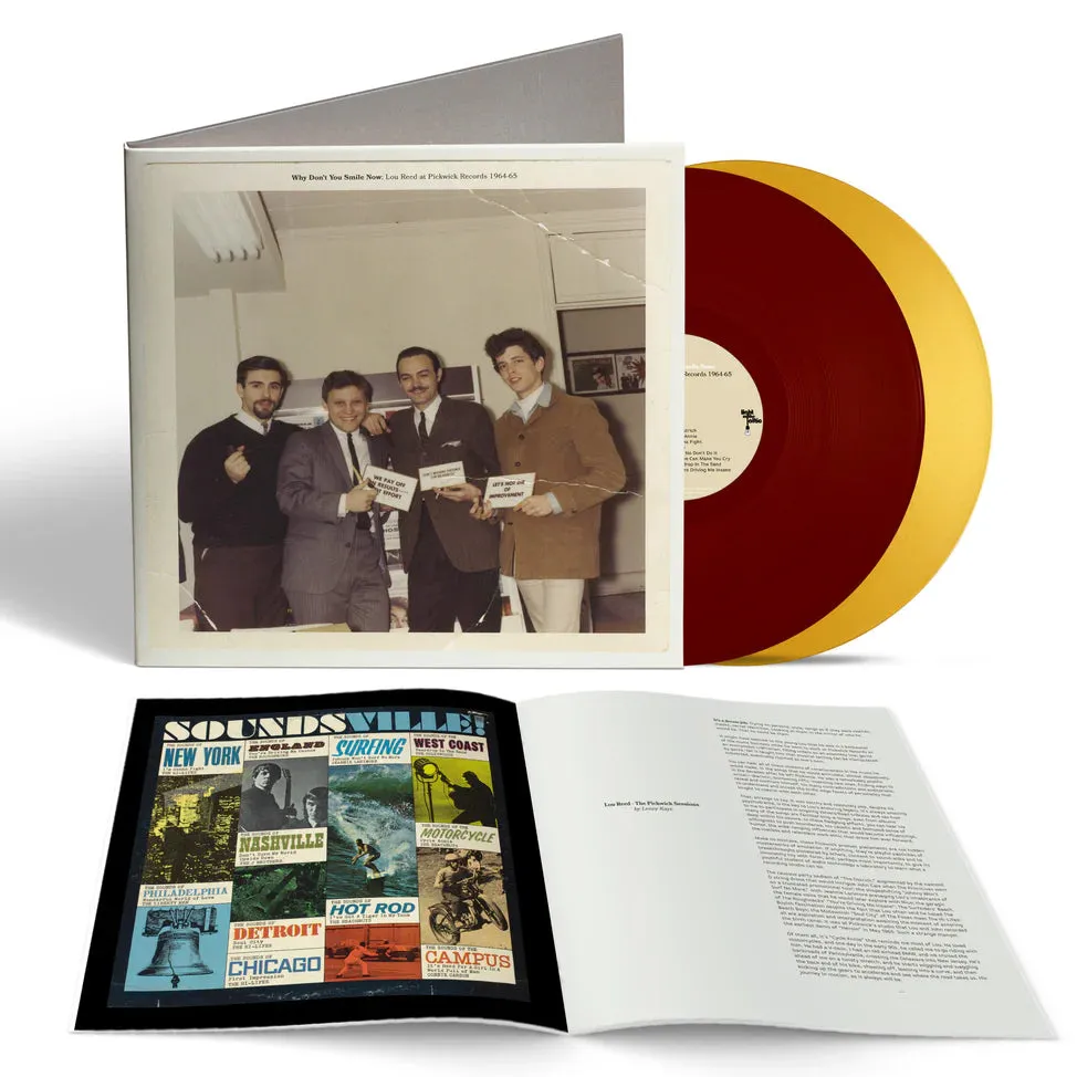 V/A "Why Don't You Smile Now: Lou Reed at Pickwick Records 1964-65" 2xLP